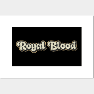 Royal Blood - Vintage Text Posters and Art